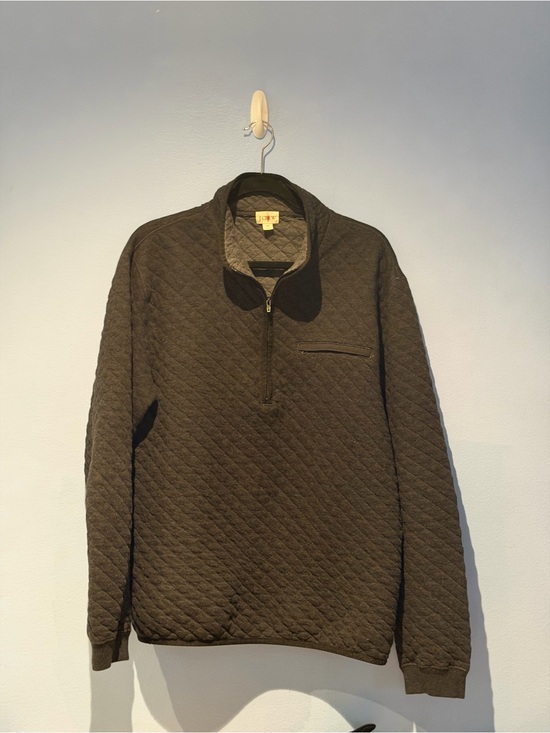 J. Crew Other - J. Crew Quilted Half-Zip Pullover - Black